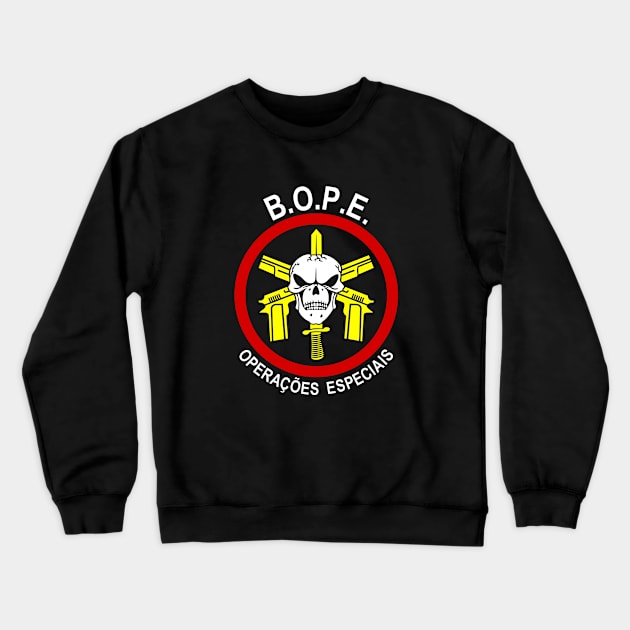 Mod.9 BOPE Batallon Ops Crewneck Sweatshirt by parashop